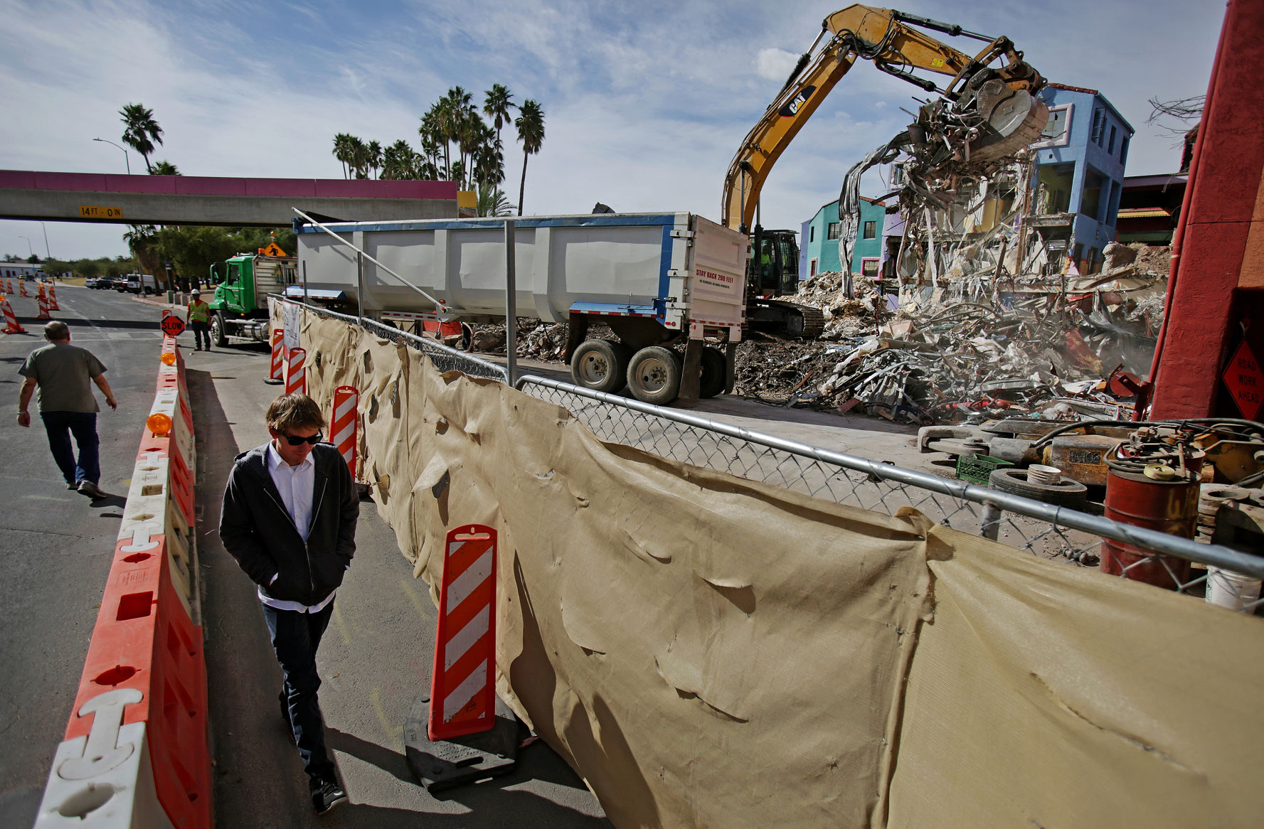 Demolition of La Placita
